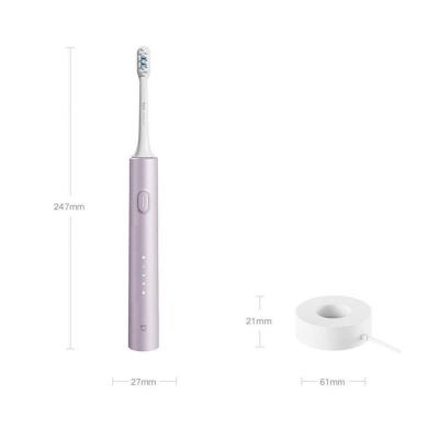 Электрическая зубная щетка Xiaomi Mijia Sonic Electric Toothbrush T302 (MES608) Purple